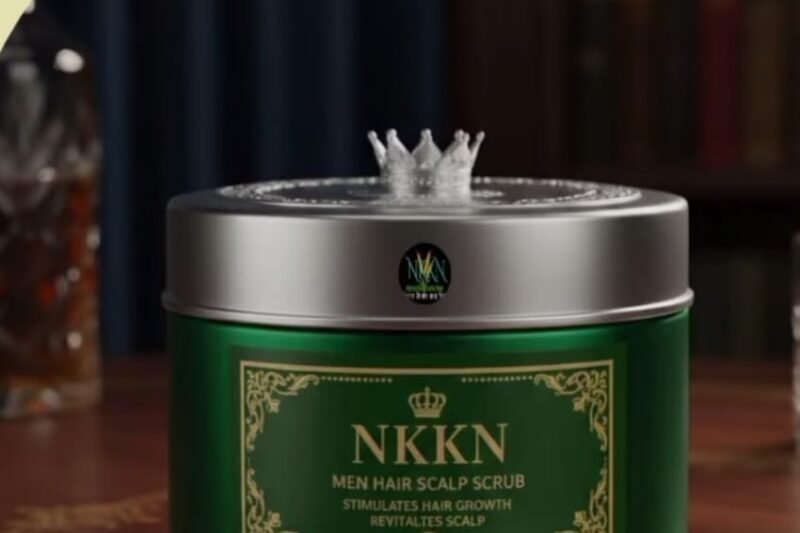 Men Hair Oil Scalp Scrub Deep Cleansing & Nourishment for Healthy Hair NKKN