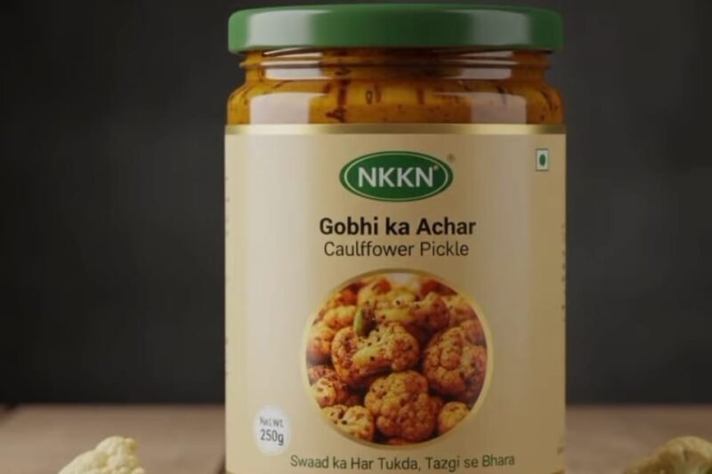 NKKN Cauliflower Pickle A Crunchy Tradition Packed with Authentic Indian Flavour