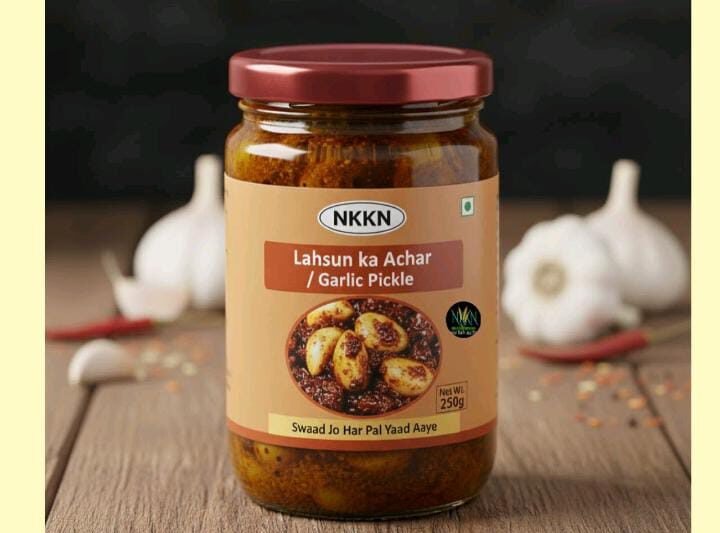 Raw Turmeric Pickle Pure Tradition and Wellness in Every Bite by NKKN