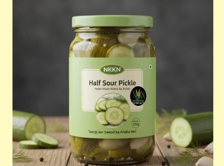 Self Sour Pickle by NKKN Authentic Tangy Taste Crafted the Traditional Way
