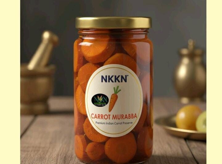 Carrot Murabba by NKKN A Traditional Sweet Preserve Packed with Nutrition and Taste