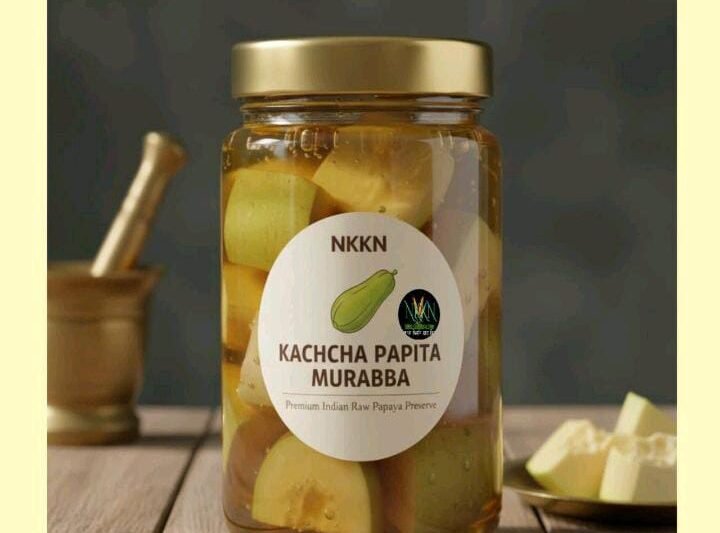 Kachchha Papita Murabba A Traditional Sweet Preserve by NKKN