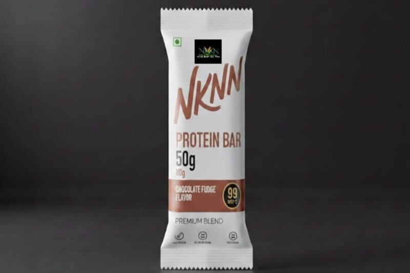 NKKN Brand Protein Bar with chocolate fudge flavor