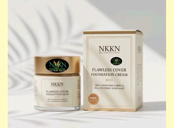 Flawless Cover Foundation Cream Achieve Perfect Skin with NKKN