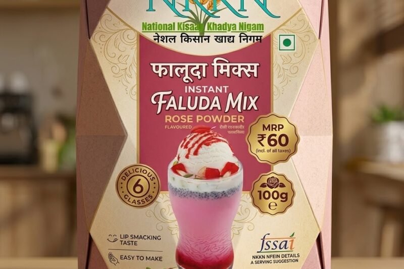 NKKN Instant Faluda Mix Rose Powder